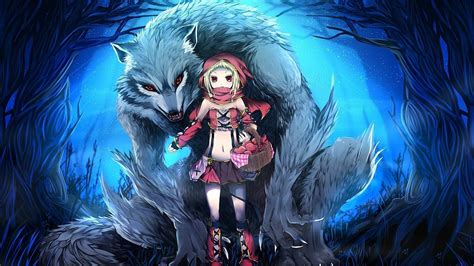 Anime Wolf Wallpapers - Wallpaper Cave