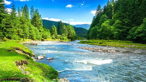 Nature For Pc Full For Pc & Mac - Beautiful River -, Beautiful River ...