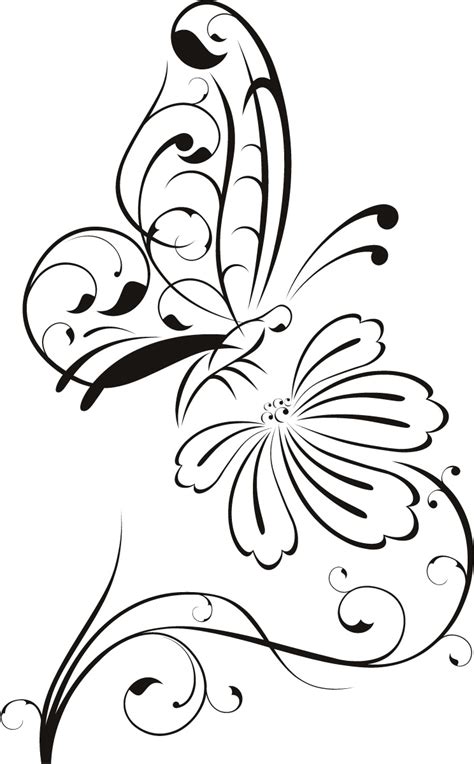 Butterfly Outline - ClipArt Best