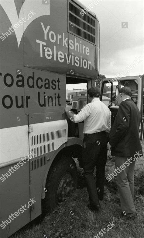 Behind Scenes Location Filming Itv Yorkshire Editorial Stock Photo ...