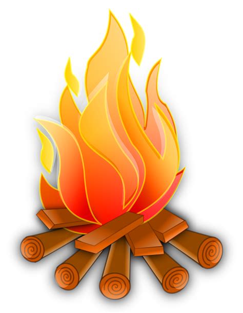 Download Campfire Vector PNG Image for Free