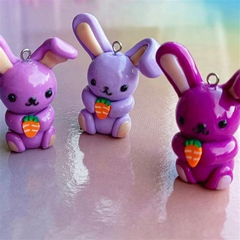 Kawaii Polymer Clay Charms - Etsy