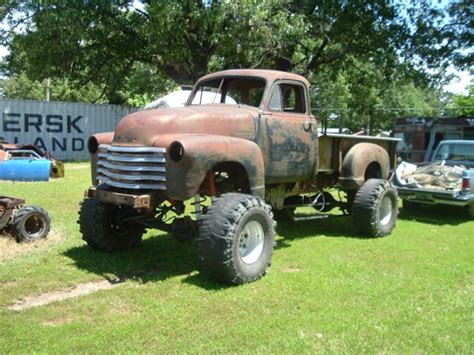 1953 CHEVROLET TRUCK--PROJECT--RAT ROD--4X4 for sale - Chevrolet Other Pickups 1953 for sale in ...