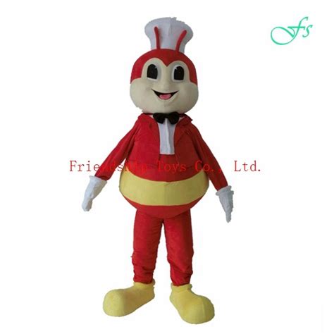 Jollibee adult mascot costumes, Jollibee costume character mascot