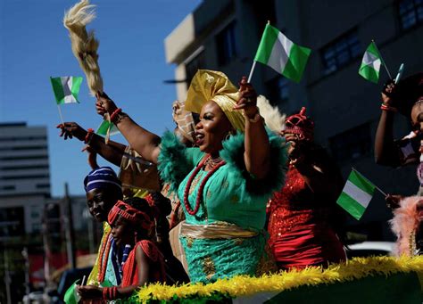 Hundreds celebrate Nigeria Independence Day in downtown Houston