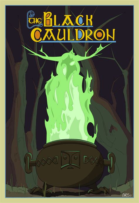 The Black Cauldron poster by BadlyDrawnRobot on DeviantArt