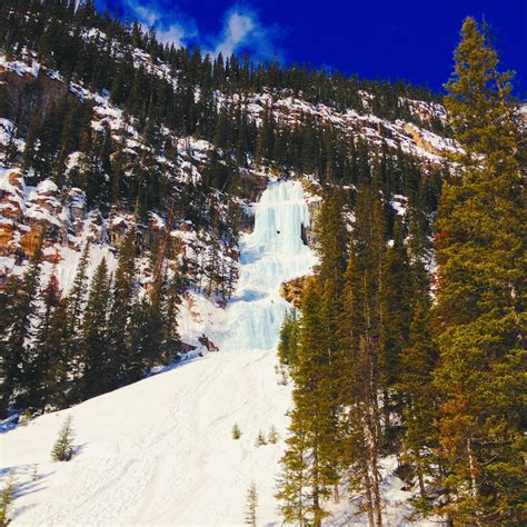 Waterfall on lake Louise Alberta Canada : r/AmateurEarthPorn