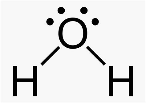 Water Molecular Structure Png - Water Lewis Structure, Transparent Png - kindpng