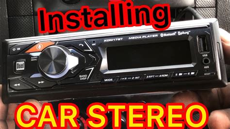 HOW TO INSTALL A CAR STEREO! - YouTube