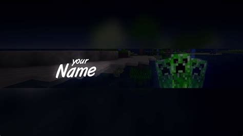 Minecraft Youtube Banner Maker With canva s youtube banner maker you ll never upload a pixelated ...