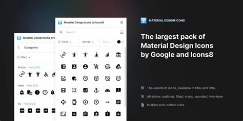 Material Design Icons | Figma Community