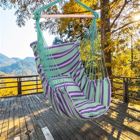 Zimtown Swing Hammock Chair Seat Indoor Outdoor Garden Hanging Rope - Walmart.com - Walmart.com