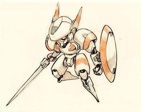 concept robots: Concept robot sketches by Jake Parker