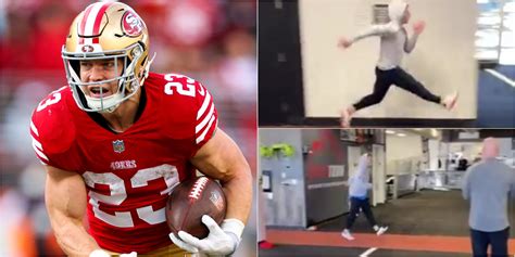 Christian McCaffrey: 49ers running back mocked online as 'goofy' workout video emerges