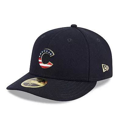 Men's New Era Navy Chicago Cubs 2023 Fourth of July Low Profile 59FIFTY ...