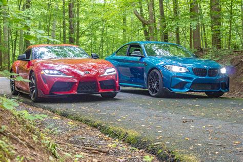 Comparison: Toyota Supra vs. BMW M2 | Hooniverse