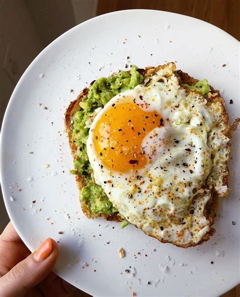 Fried Egg Avocado Toast by thefeedfeed | Quick & Easy Recipe | The Feedfeed