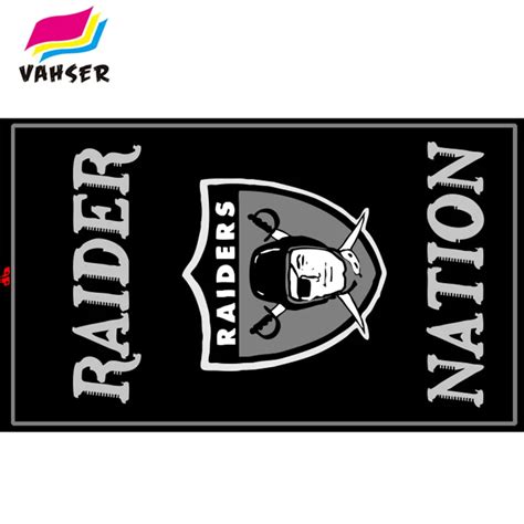 Raider Nation Flags 3x5ft 100% Polyester Flags & Banners Cool Man's Flag Nation Nation Raider ...