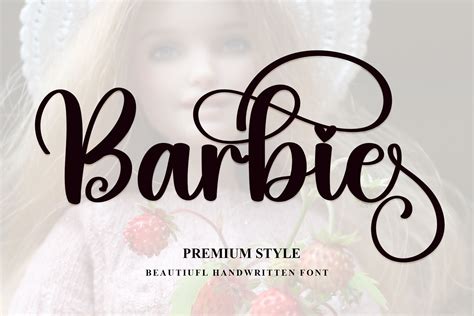 Barbie Font by FreshTypeINK · Creative Fabrica