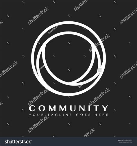 Community Branding Logo Design Sample Stock Vector (Royalty Free ...