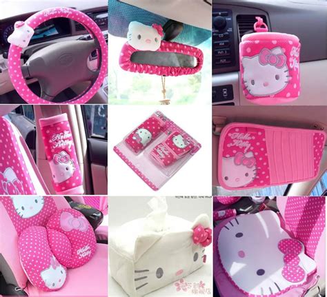 TAKARA TOMY Cartoon Hello Kitty Car Steering Wheel Shell Simple ...