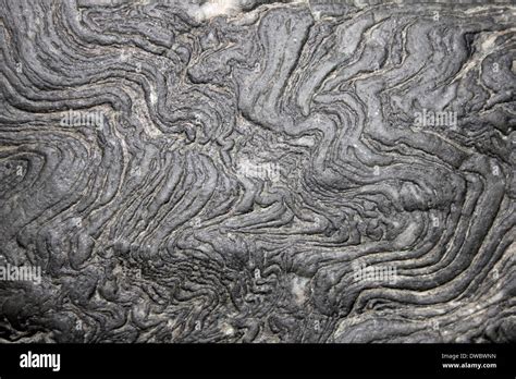 Pahoehoe Lava Flow Pattern Stock Photo - Alamy