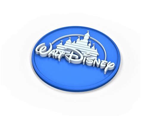 ArtStation - 3D printable Walt Disney logo | Resources