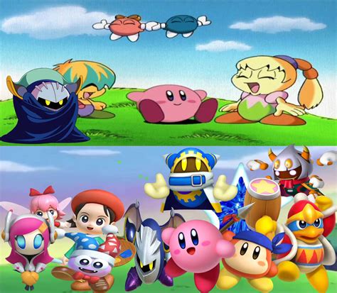 Game Kirby meets Anime Kirby by AwesomeGameDude10 on DeviantArt