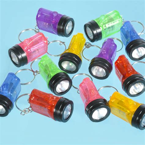 1.5" FLASHLIGHT KEYCHAIN - The Stuff Shop