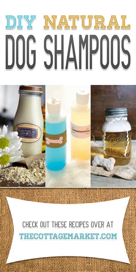 DIY Natural Dog Shampoos - The Cottage Market