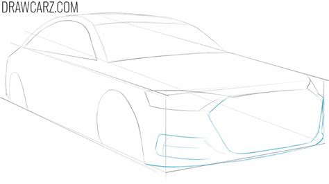 How to Draw a Car in Perspective