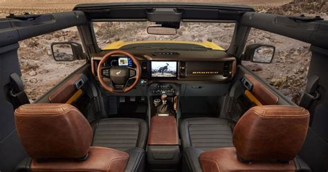 Here's The Best Interior Feature Of The 2021 Ford Bronco