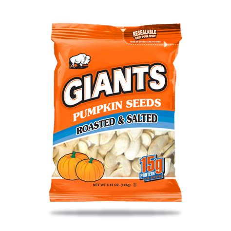 Roasted & Salted Pumpkin Seeds - GIANTS