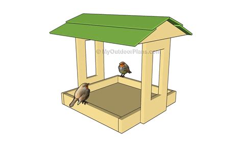 Simple Bird Feeder Plans | MyOutdoorPlans | Free Woodworking Plans and Projects, DIY Shed ...