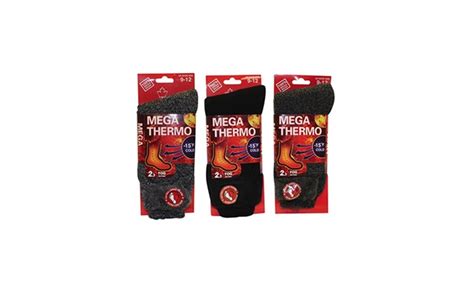 Men's Mega Thermo Insulated Thermal Socks (3-Pack) | Groupon