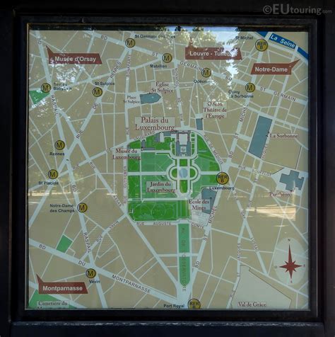 Photo of Jardin du Luxembourg location map - Page 29