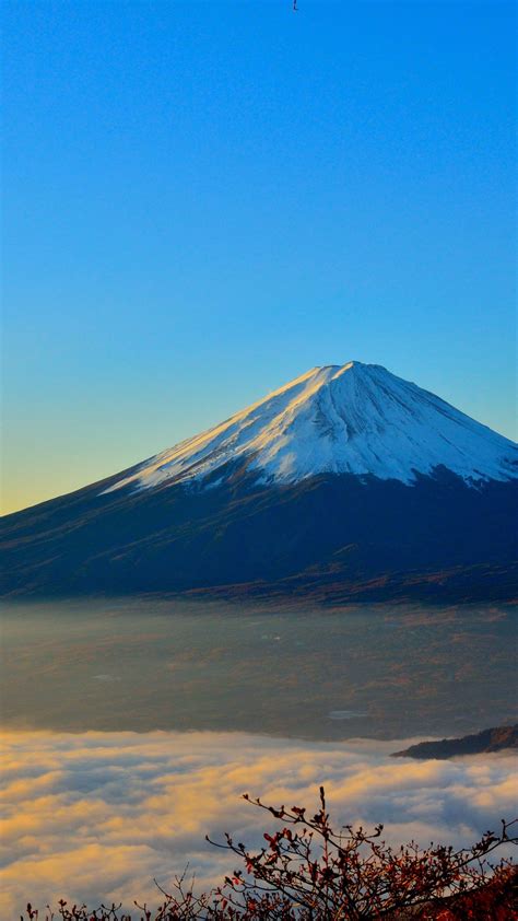 Mount Fuji Sunrise Zp Wallpaper - [2160x3840]