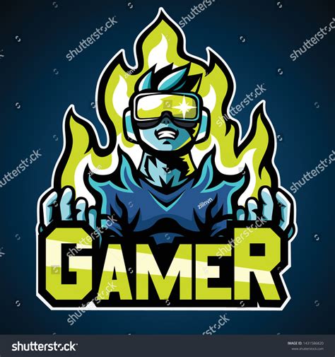 54,817 Gamer Logo Images, Stock Photos & Vectors | Shutterstock