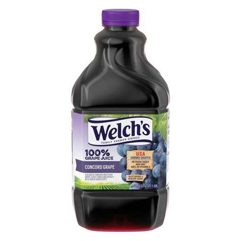 Welch's 100% Grape Juice (64 fl oz) - Instacart