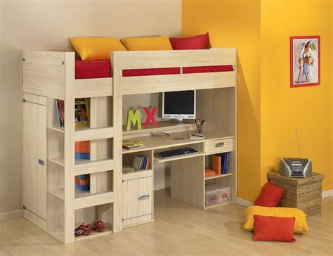 19 Super Functional Bunk Beds With Desk For Small Spaces