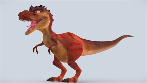 Momma Dino from Ice Age 3 (Link to Sketchfab in comment) : r/blender