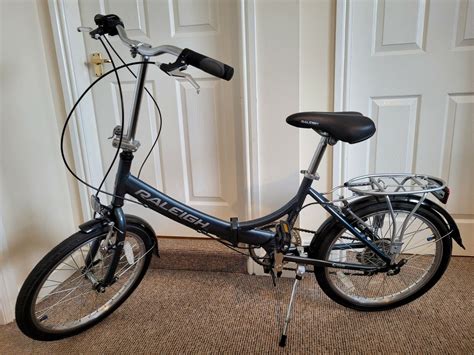 Raleigh EVO7SP Aluminium Folding Bike - 20″ Tyres COLLECTION ONLY - Folding Bikes 4U - Folding ...