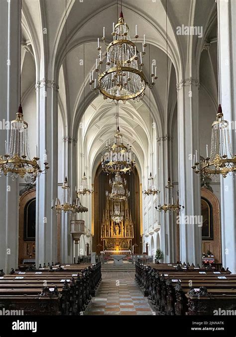 Hofburg Imperial Palace, Augustinian Church, interior view, Vienna, Austria Stock Photo - Alamy