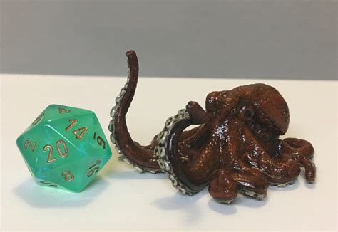 Gigantes Octopus Painted D&DnD Dungeons and Dragons | Etsy