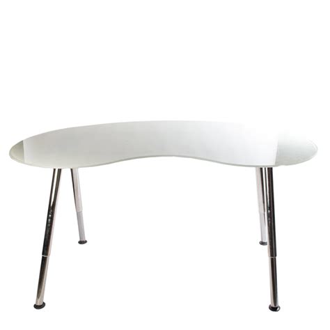 Ikea Galant White Glass Desk - Glass Designs