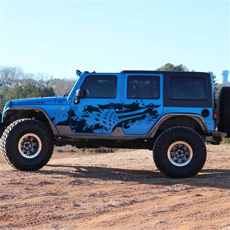 Jeep Wrangler Flag Side Decals - About Flag Collections