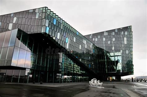 Harpa Concert Hall Interior, ReykjavÃ­k Stock Photo - Image of architecture, opera: 255550728