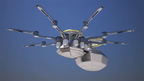 3D model Spider Drone VR / AR / low-poly | CGTrader