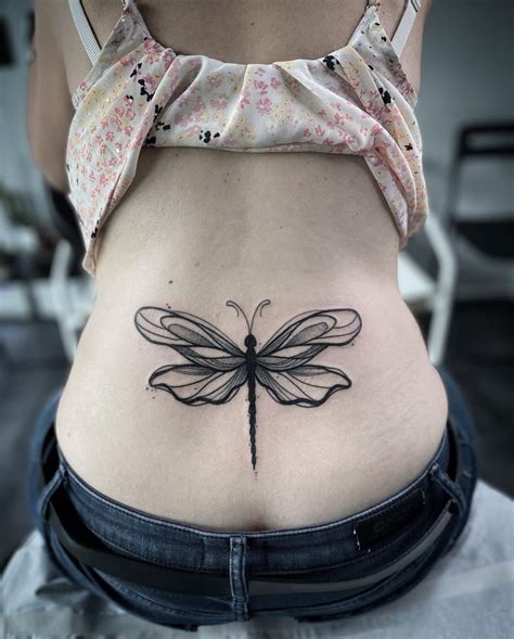 Whimsical Dragonfly Tattoo