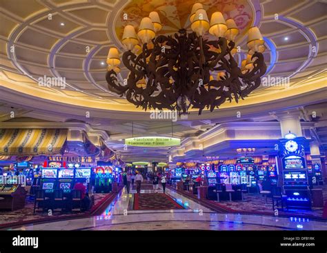 The interior of Bellagio hotel and casino in Las Vegas Stock Photo - Alamy